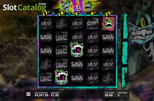 Οθόνη9. Chaos Crew 2 Κουλοχέρης 
