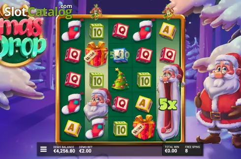 Οθόνη6. Xmas Drop Κουλοχέρης