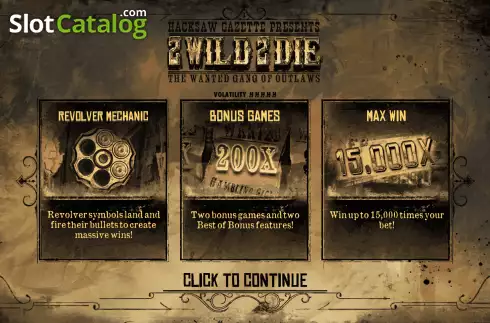 Οθόνη2. 2 Wild 2 Die Κουλοχέρης