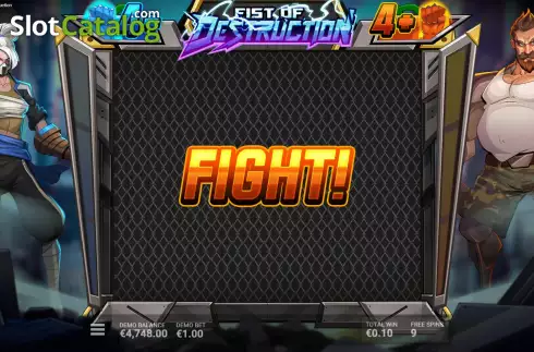 Οθόνη9. Fist of Destruction Κουλοχέρης