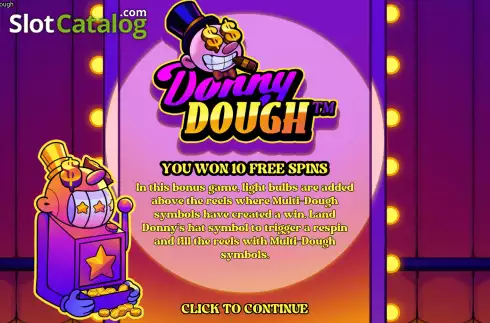 Οθόνη4. Donny Dough Κουλοχέρης