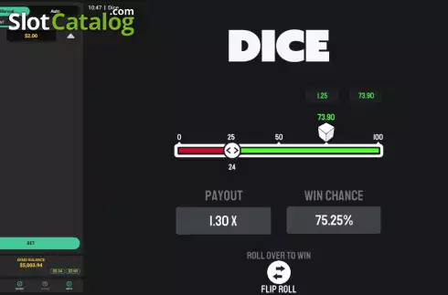 Οθόνη3. Dice Dare2Win Κουλοχέρης