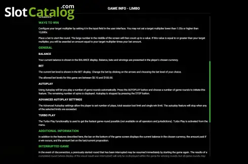Οθόνη7. Limbo (Hacksaw Gaming) Κουλοχέρης
