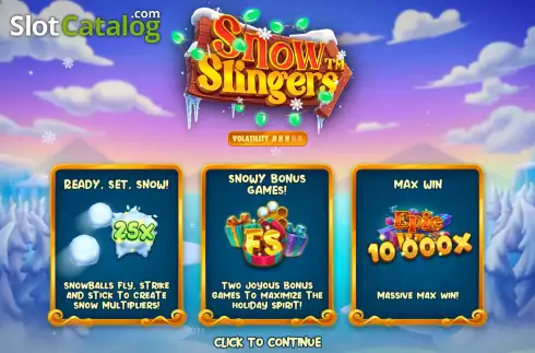 Οθόνη2. Snow Slingers Κουλοχέρης 