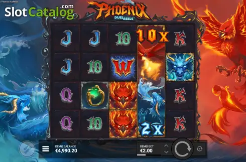 Οθόνη6. Phoenix DuelReels Κουλοχέρης