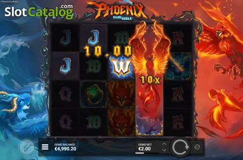Οθόνη7. Phoenix DuelReels Κουλοχέρης