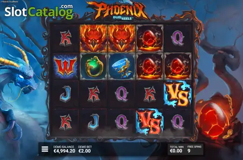 Οθόνη8. Phoenix DuelReels Κουλοχέρης