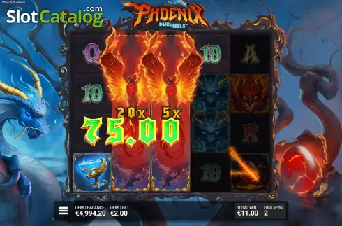 Οθόνη9. Phoenix DuelReels Κουλοχέρης