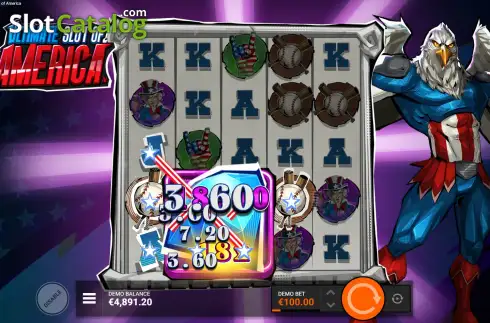 Οθόνη8. Ultimate Slot of America Κουλοχέρης