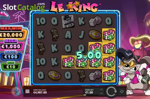 Οθόνη5. Le King Κουλοχέρης