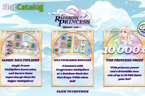 Οθόνη2. Rainbow Princess Κουλοχέρης