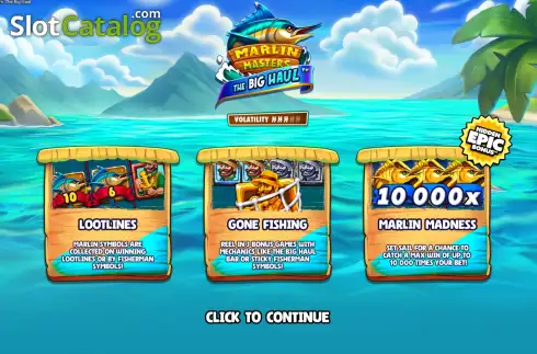 Οθόνη2. Marlin Masters The Big Haul Κουλοχέρης