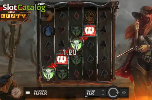 Οθόνη4. Bullets and Bounty Κουλοχέρης
