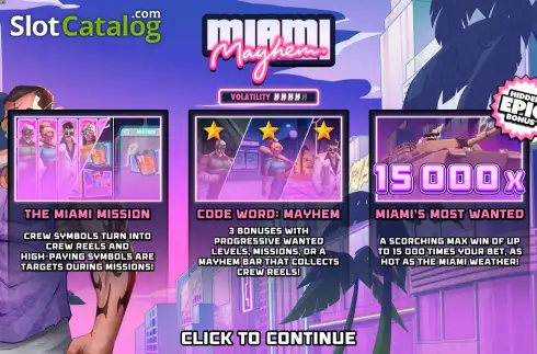 Οθόνη2. Miami Mayhem Κουλοχέρης