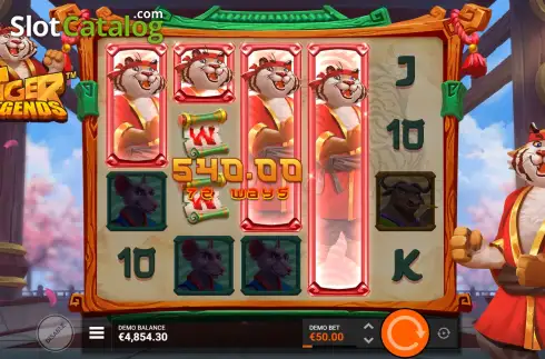 Οθόνη6. Tiger Legends Κουλοχέρης