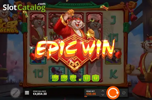 Οθόνη7. Tiger Legends Κουλοχέρης
