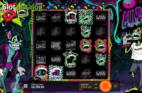 Οθόνη7. Chaos Crew 3 Κουλοχέρης