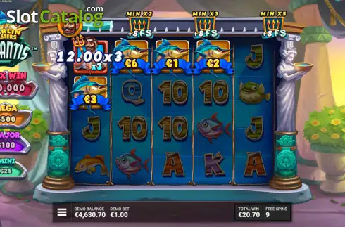 Οθόνη3. Marlin Masters Atlantis Κουλοχέρης 