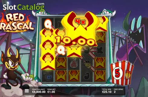 Οθόνη3. Red Rascal Κουλοχέρης 