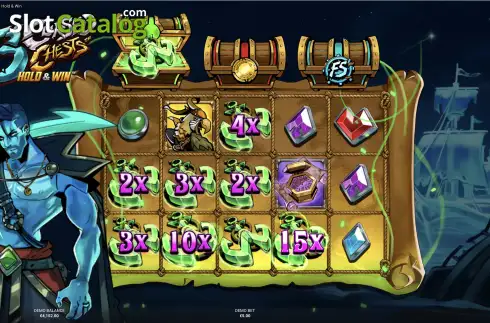 Οθόνη3. 3 Cursed Chests Κουλοχέρης