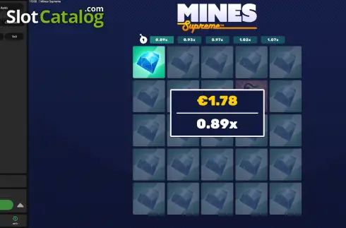 Οθόνη3. Mines Supreme Κουλοχέρης