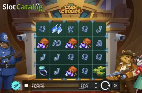 Οθόνη2. Cash Crooks Κουλοχέρης 