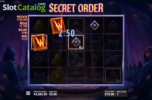 Οθόνη3. Secret Order Κουλοχέρης