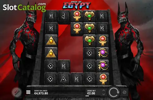 Οθόνη3. Rage of Egypt Κουλοχέρης