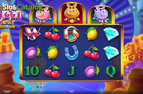 Οθόνη2. 3 Magic Piggy Banks Hold & Win Κουλοχέρης