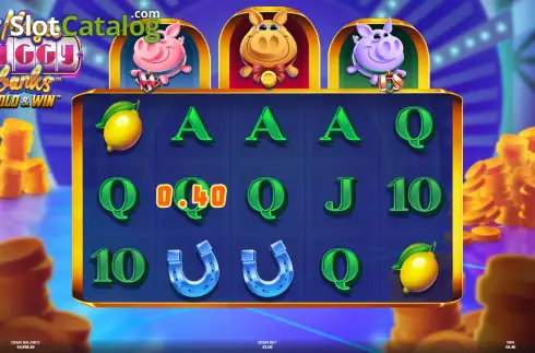 Οθόνη3. 3 Magic Piggy Banks Hold & Win Κουλοχέρης