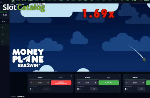 Οθόνη2. Moneyplane Bail2Win Κουλοχέρης