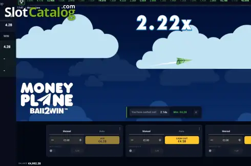 Οθόνη3. Moneyplane Bail2Win Κουλοχέρης