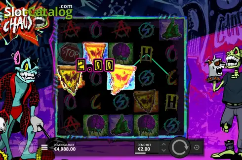 Οθόνη3. Unleashed Chaos Κουλοχέρης