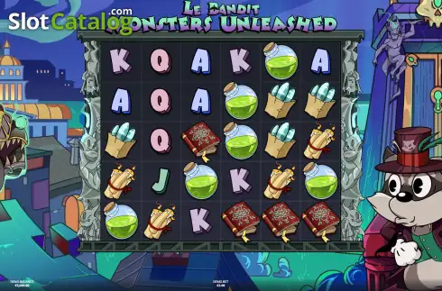 Οθόνη2. Le Bandit Monsters Unleashed Κουλοχέρης