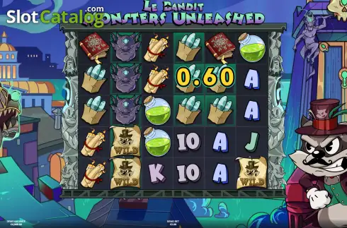Οθόνη3. Le Bandit Monsters Unleashed Κουλοχέρης