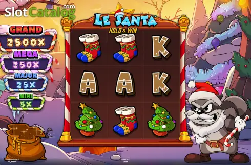 Οθόνη2. Le Santa Hold & Win Κουλοχέρης 