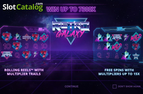 Οθόνη2. Retro Galaxy Κουλοχέρης 