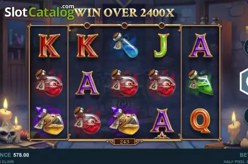 Οθόνη3. Golden Elixir Κουλοχέρης 