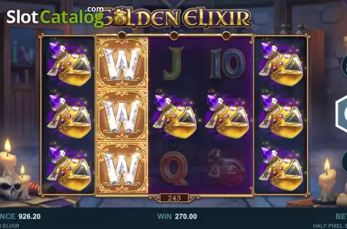 Οθόνη4. Golden Elixir Κουλοχέρης 