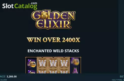 Οθόνη9. Golden Elixir Κουλοχέρης 