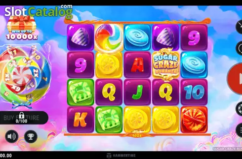 Οθόνη3. Sugar Craze Bonanza Κουλοχέρης 
