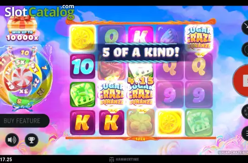 Οθόνη5. Sugar Craze Bonanza Κουλοχέρης 