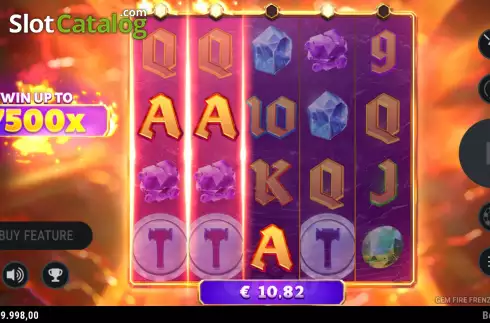 Οθόνη5. Gem Fire Frenzy Κουλοχέρης 