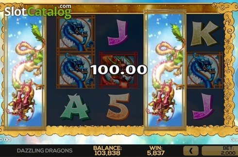 Οθόνη3. Dazzling Dragons Κουλοχέρης