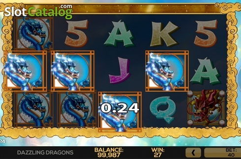 Οθόνη4. Dazzling Dragons Κουλοχέρης