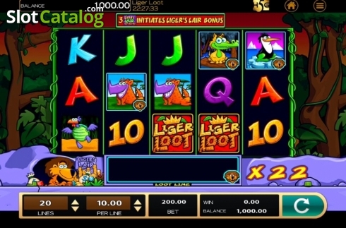 Οθόνη2. Liger Loot Κουλοχέρης 