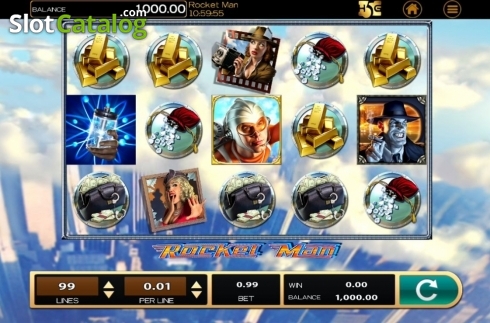 Οθόνη2. Rocket Man (High 5 Games) Κουλοχέρης