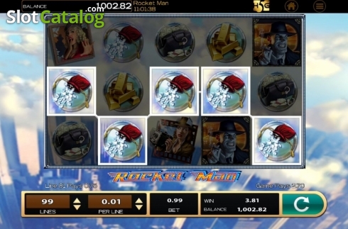 Οθόνη3. Rocket Man (High 5 Games) Κουλοχέρης