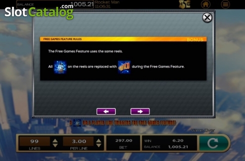 Οθόνη9. Rocket Man (High 5 Games) Κουλοχέρης