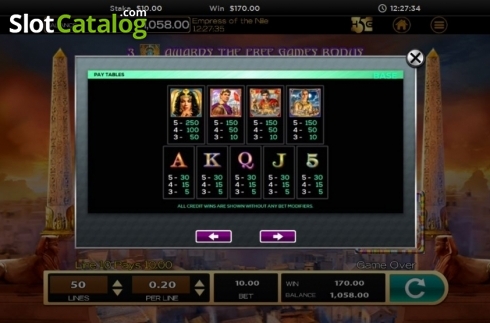 Οθόνη5. Empress of the Nile Κουλοχέρης